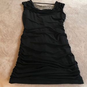 NWOT  black dress  sleeveless  Brand BCX